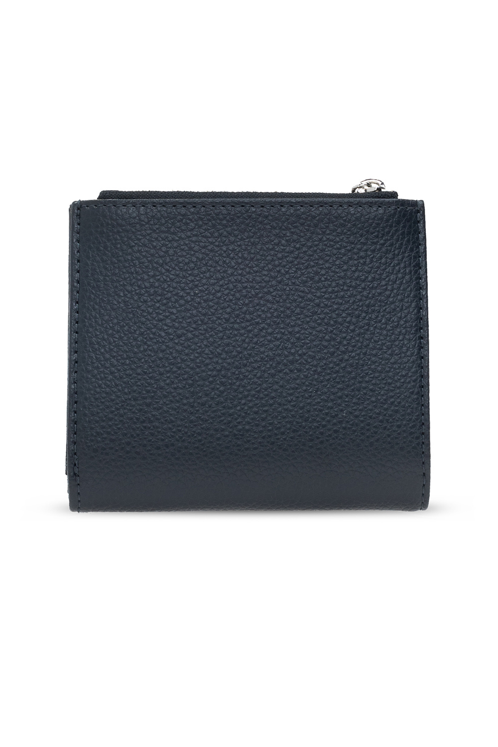 Emporio armani Cuir Leather wallet with logo